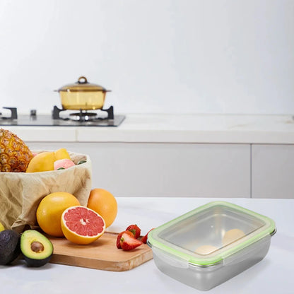 Food Storage Container Space Saving Stainless Steel