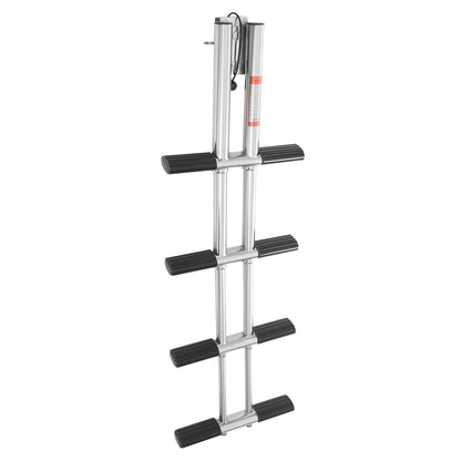 4 Steps Boat Telescopic Ladder Stainless Steel for Boats, Yachts, Swimming Pools, etc