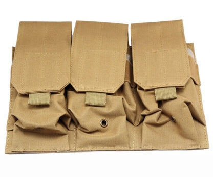 Military Triple Magazine Pouch Nylon Tactical Molle Vest Pouches