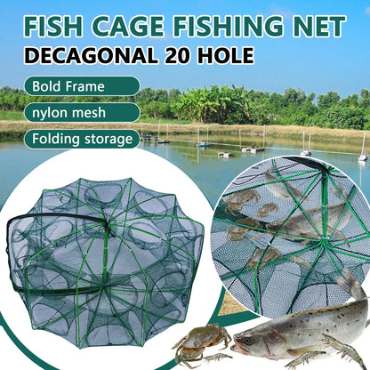 Folding lobster cage 2025 new style fishing trap