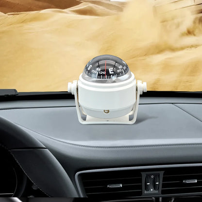 Ball Shaped Nautical Compass with Dial Sea Pivoting Navigation Guide