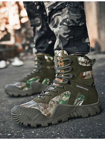 Men's waterproof hiking boots, lightweight stylish and durable hiking boots