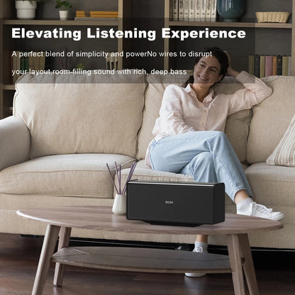 Bluetooth Speaker 80W Powerful Sound Stereo Pairing 18 Hours Playtime Wireless Speakers