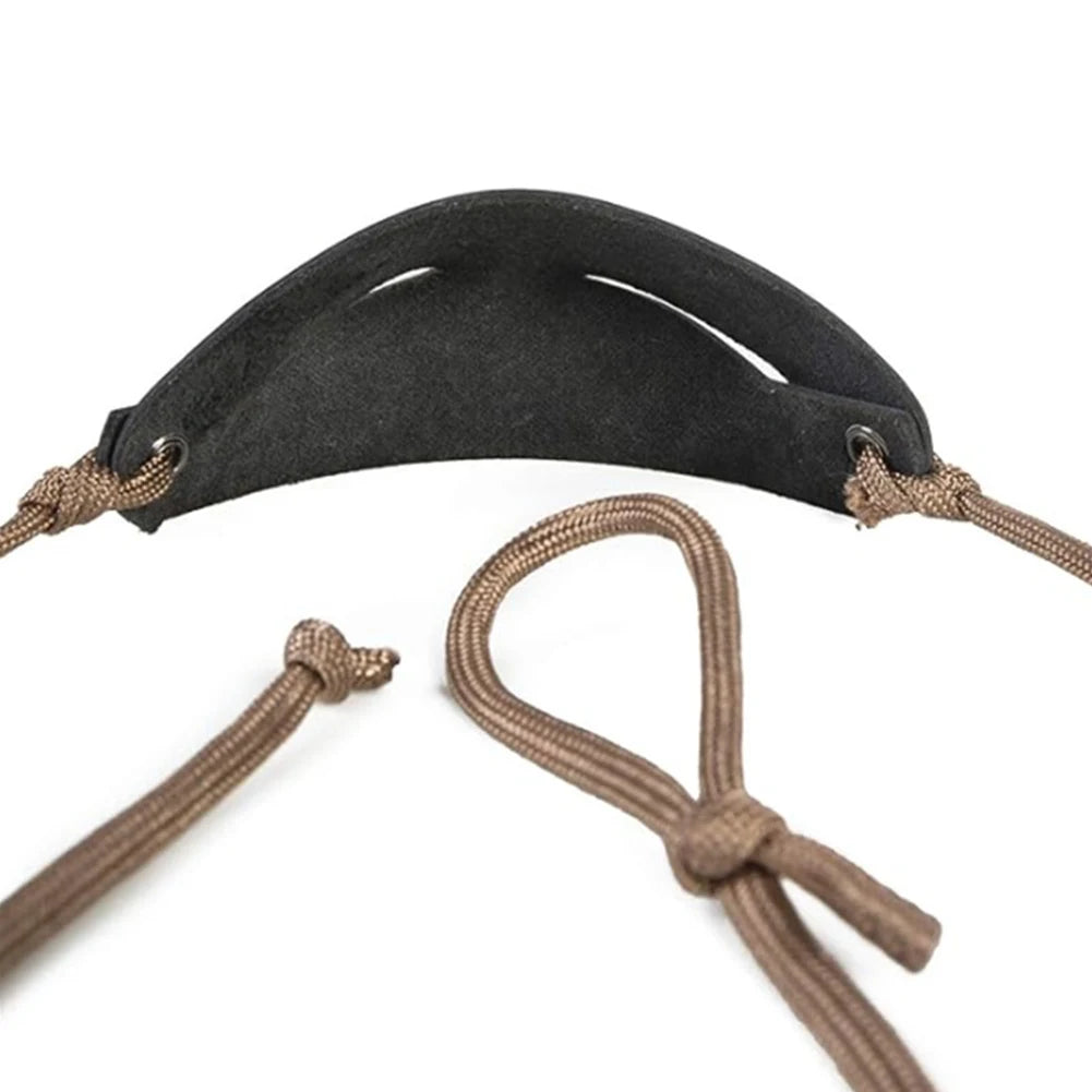 Handmade Leather  Throwing Sling Old-Fashioned Slingshot Hiking Hunting Accessories