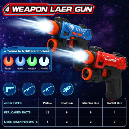 Duck  Hunting Shooting Game  Infrared Mini Pistol Guns
