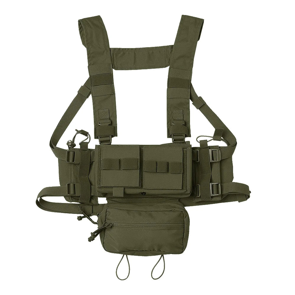 Tactical  Chest Rig Micro Chassis Modular Vest  Magazine Pouch