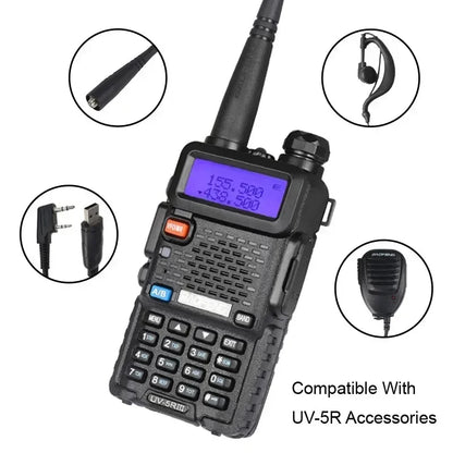 4PCS Walkie Talkie UV 5R 8W Ham Radio Long Range Walkie Talkies