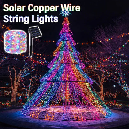 300LED Solar Outdoor Waterproof Decoration Lighting