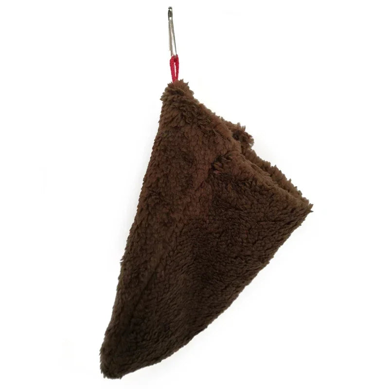 1pc Winter Warm Short Plush  Sleeping Bag Bed Small Pet