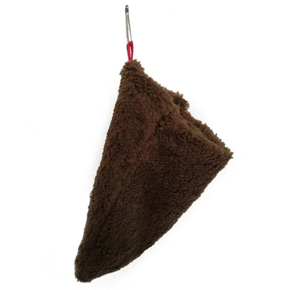 1pc Winter Warm Short Plush  Sleeping Bag Bed Small Pet