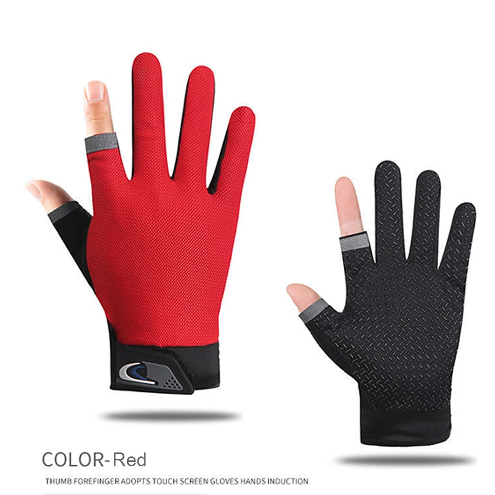 Winter Fishing Gloves 2 Cut Fingers Fishing Wear