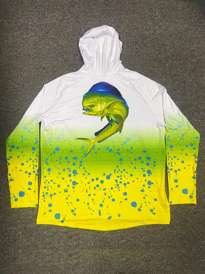 Fishing Hoodie Sailing Shirt  Long Sleeve Sun Protection Jersey