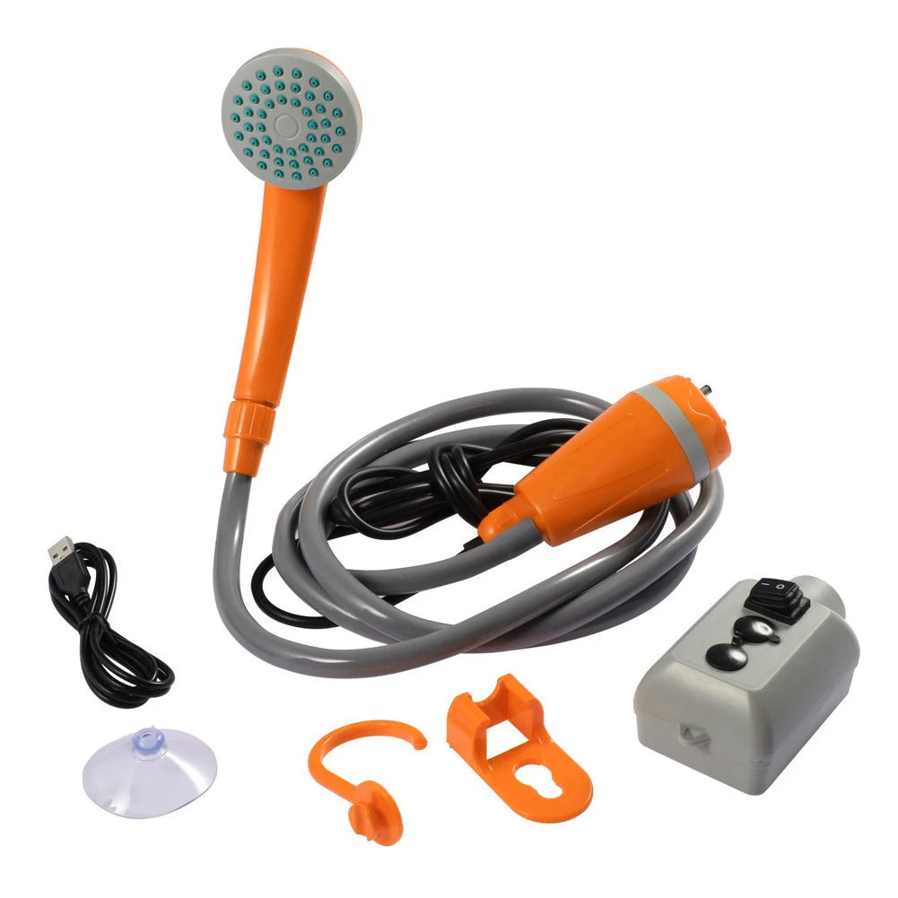 Electric Portable Camping Shower for Camping Hiking Traveling