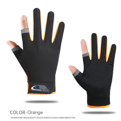 Winter Fishing Gloves 2 Cut Fingers Fishing Wear