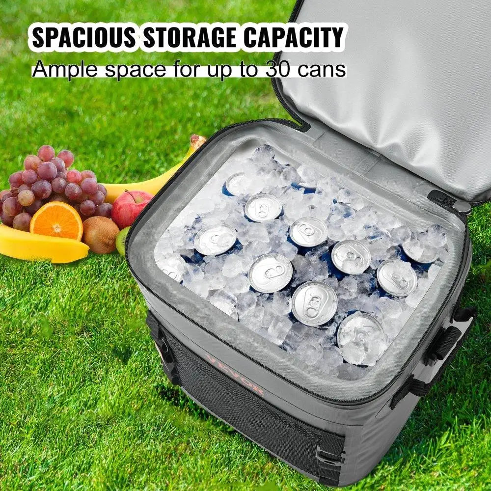 Cooler Bag fits  30 Cans Leakproof Waterproof Insulated  Collapsible