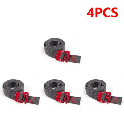 3-10PCS 1.5M Cord Tape Nylon Rope with Quick Release Hook