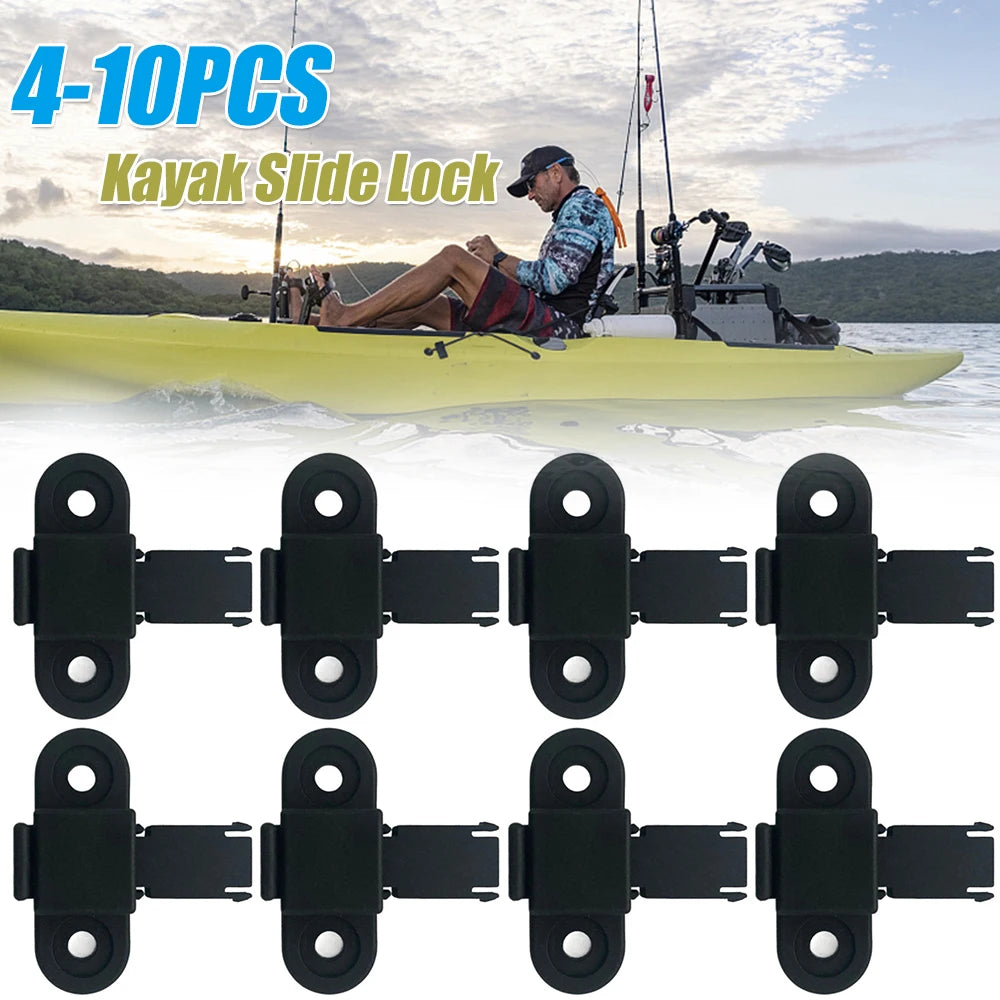Kayak Boat Slide Lock Buckle  Foot Pedal System