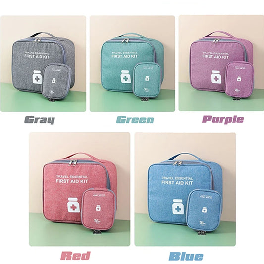 Home First Aid Kit Large Capacity Empty Medicine Storage Bag