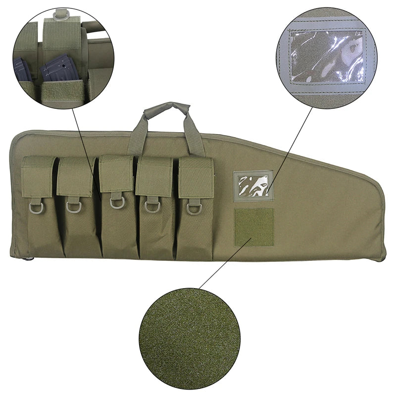 42inch Tactical Rifle Case   Backpack