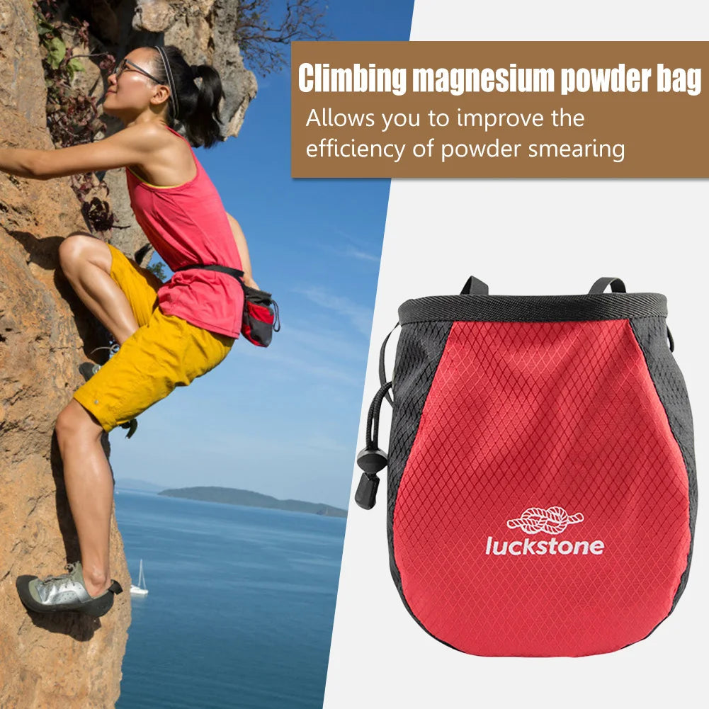 Chalk Bag Waterproof  Adjustable Belt  for Outdoor Climbing