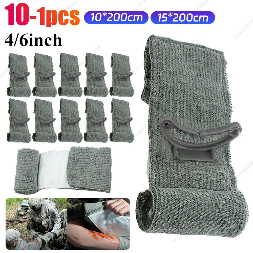 4/6 Inch First Aid Trauma Tourniquet Multifunction Hemostatic Control Bandage
