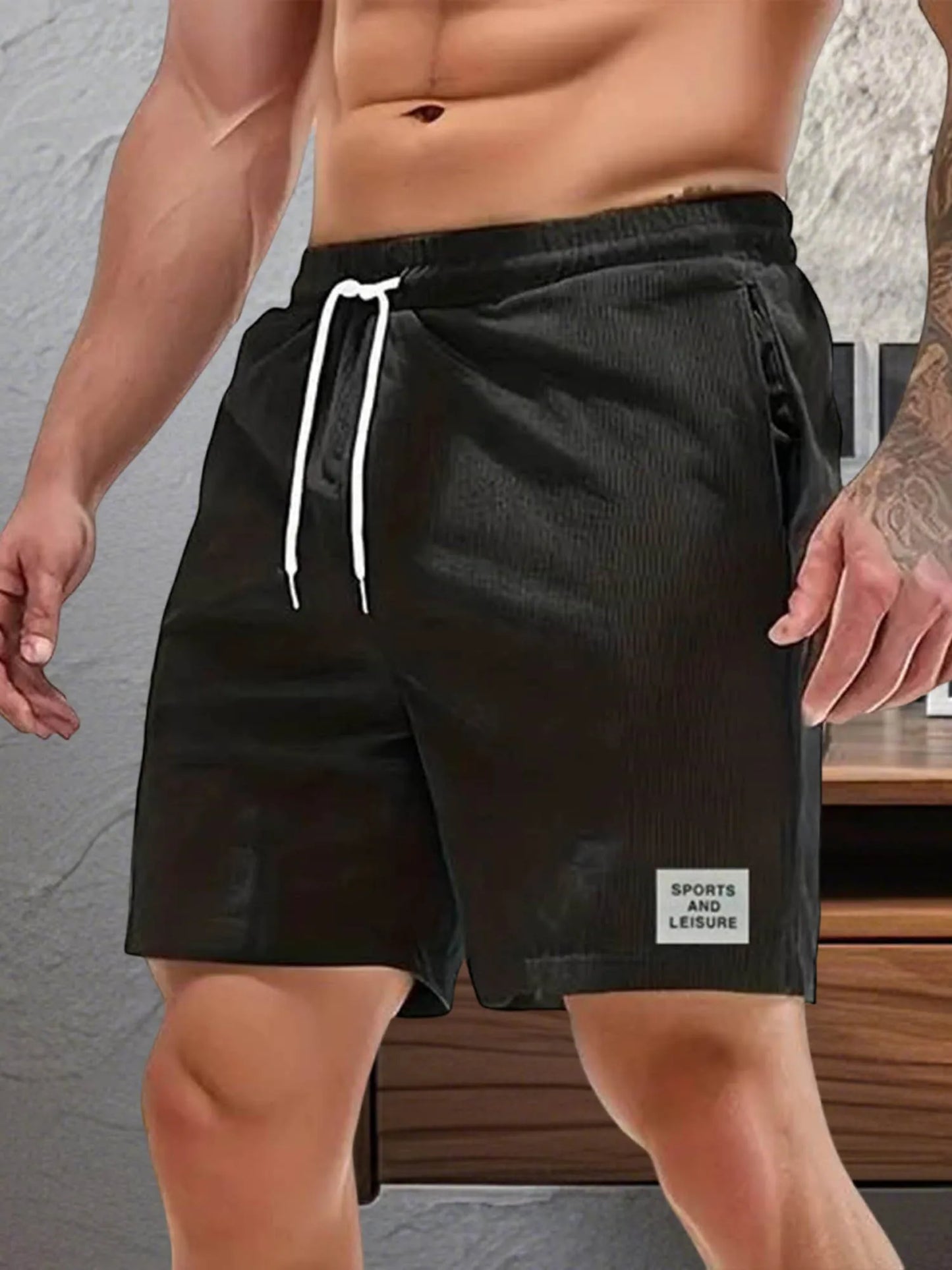 Men s Cotton Cargo  Casual Loose Fit Multi-Pocket Hiking Shorts