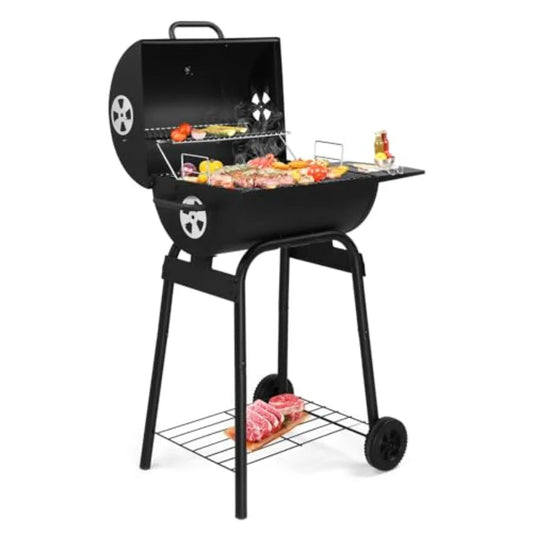 Charcoal  Outdoor BBQ Grill with 500 SQ.IN. Cooking Area