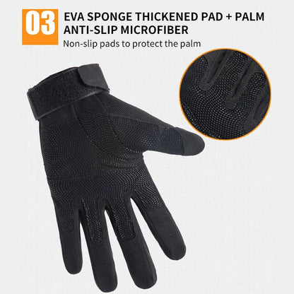 Tactical Touch Screen Breathable Lightweight Gloves