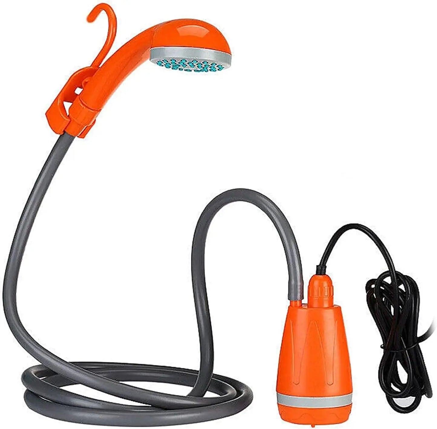 Portable Camping Shower,  62W Water Pump Rechargeable for Camping