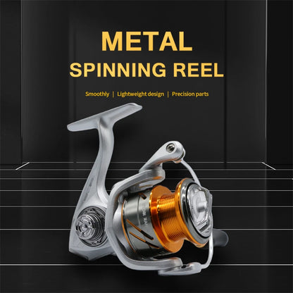 Spinning Fishing Reels Metal Spool Interchangeable