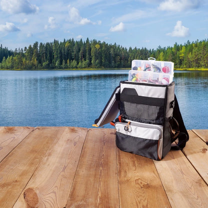 Fishing Backpack with Trays, Polyester