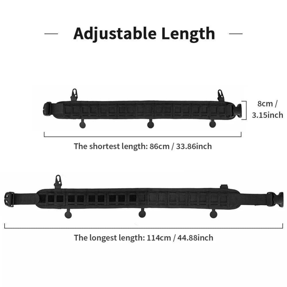 Multi-functional Breathable Molle System Tactical Belt Quick Release
