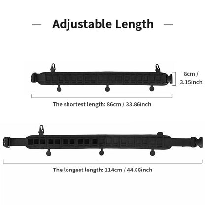 Multi-functional Breathable Molle System Tactical Belt Quick Release