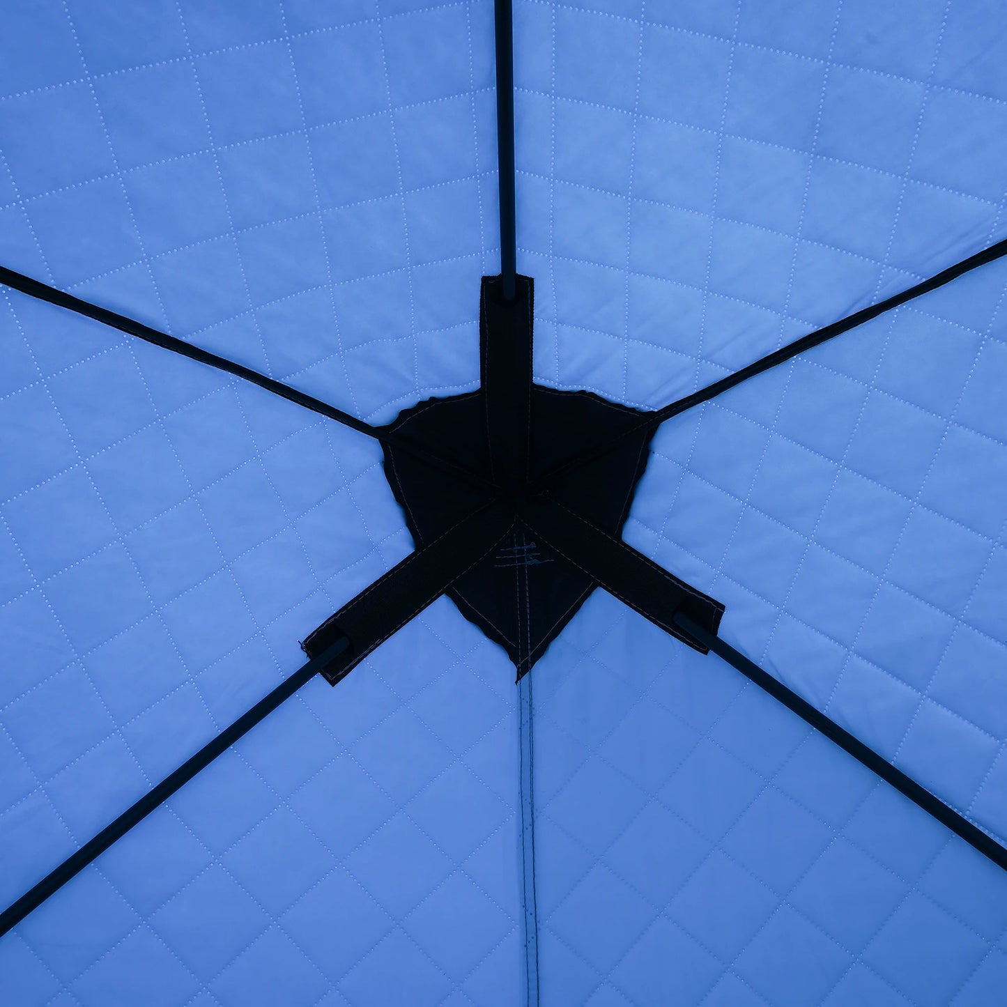 Insulated Ice Fishing Tent Thermal Shelter Windproof Freestanding for 1-2 People