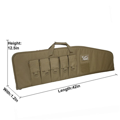 42inch Tactical Rifle Case   Backpack