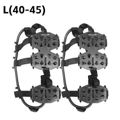 24 Teeth Mountaineering  Anti-Slip Snow Claw Shoe Covers