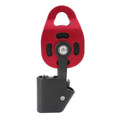 Aluminum Heavy Duty Single Swivel Rope Pulley Block for 8-12mm Rope