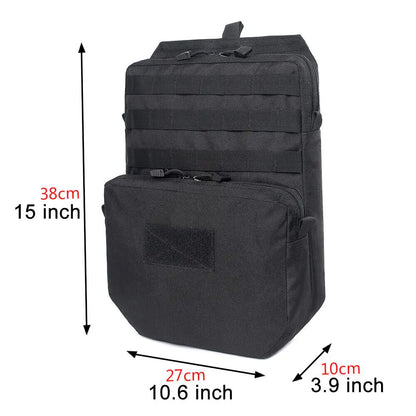Tactical Combat Molle Bag Backpack Hydration Pouch