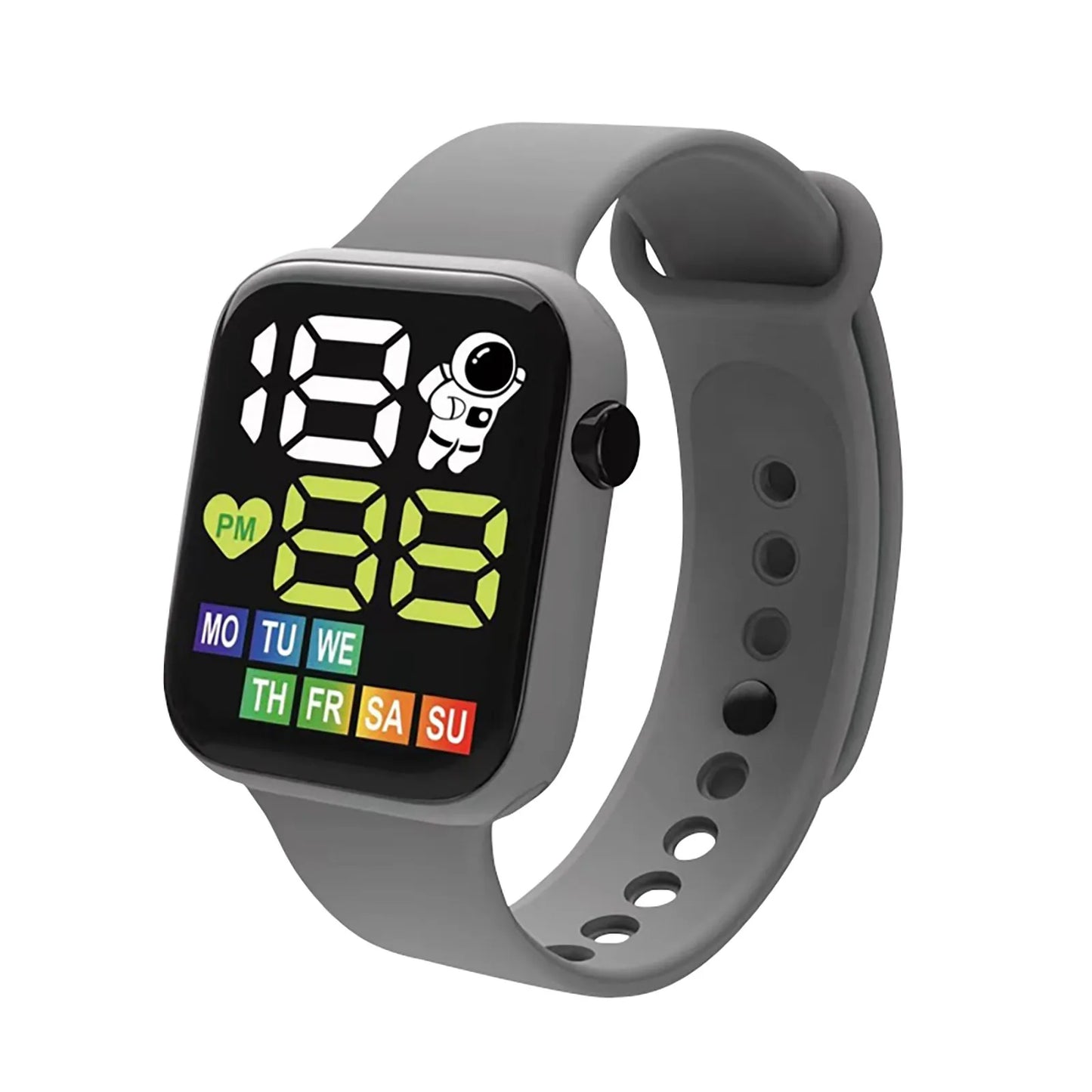 kids Sport Watches Led Display Multi-Function Digital Alarm Clock