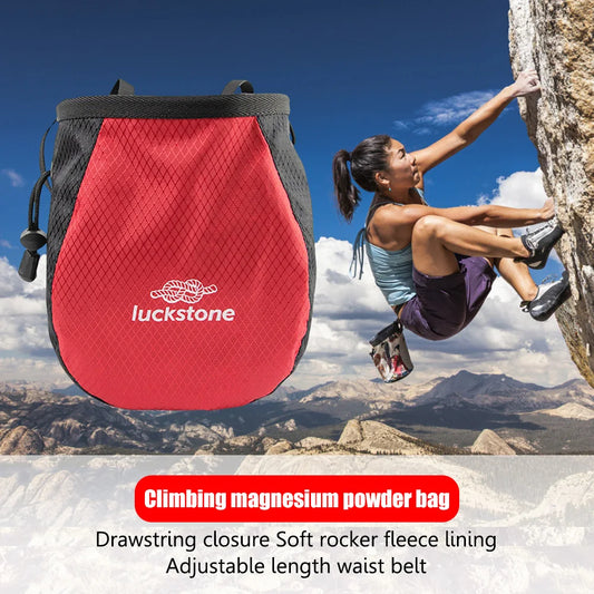 Chalk Bag Waterproof  Adjustable Belt  for Outdoor Climbing