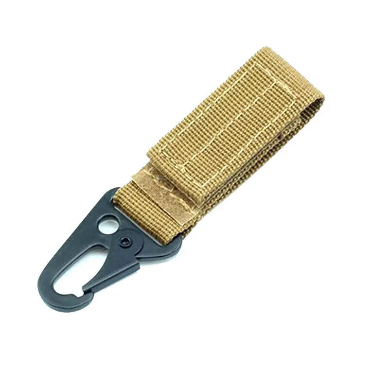 Tactical Gear Webbing Belt Clip with HK Hook