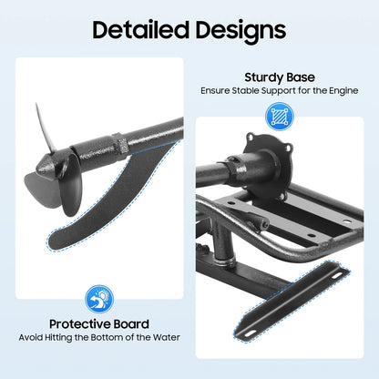 420cc Outboard Motor Fishing Boat Engine  3600rpm for Small Boats