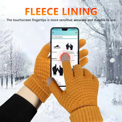 Touch Screen Cold Weather Gloves Daily Outdoor Snow Gloves