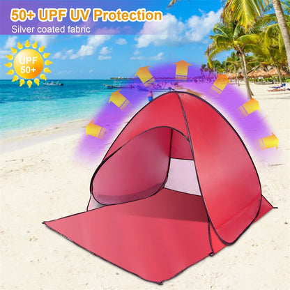 Automatic Instant Pop Up Beach Tent Lightweight Outdoor UV Protection Camping Fishing Tent