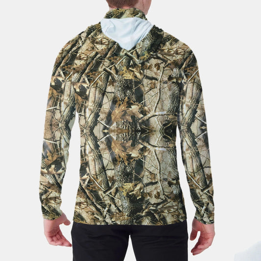 mens long sleeve hunting hoodie