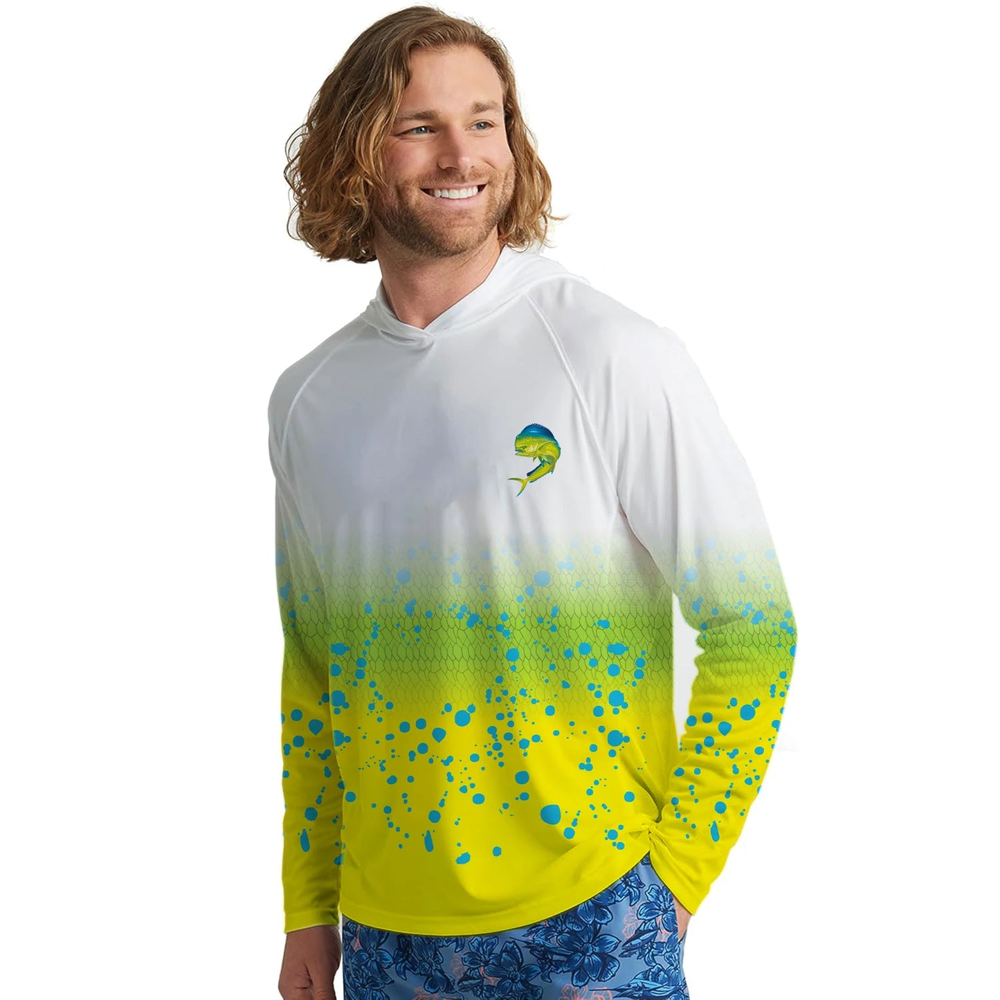 Fishing Hoodie Sailing Shirt  Long Sleeve Sun Protection Jersey