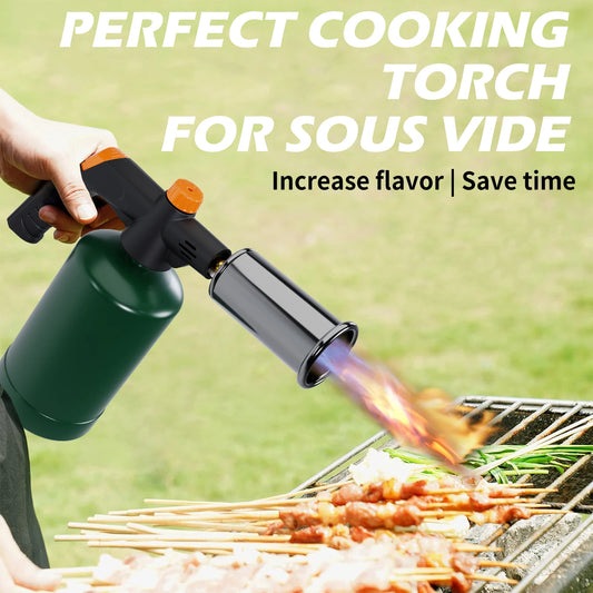 Powerful Propane Flamethrower, Adjustable Blow Torch