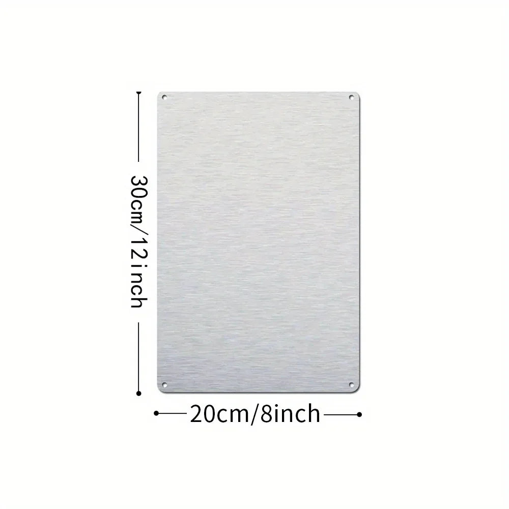 Rustic "Gone Fishing" Metal Sign - 8x12 Inch Aluminum Wall Decor