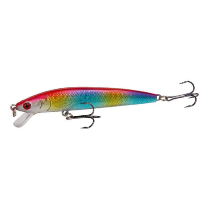 10PCS Minnow Fishing Lure Lifelike CrankBait