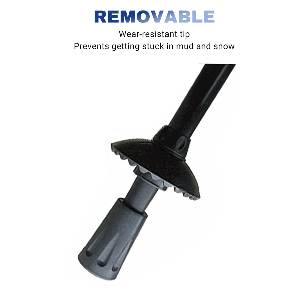 Trekking Poles Aluminum Alloy Telescopic Walking Hiking Stick